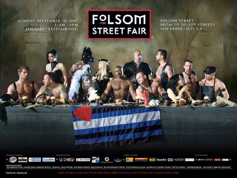 Folsom Street Fair poster from 2007