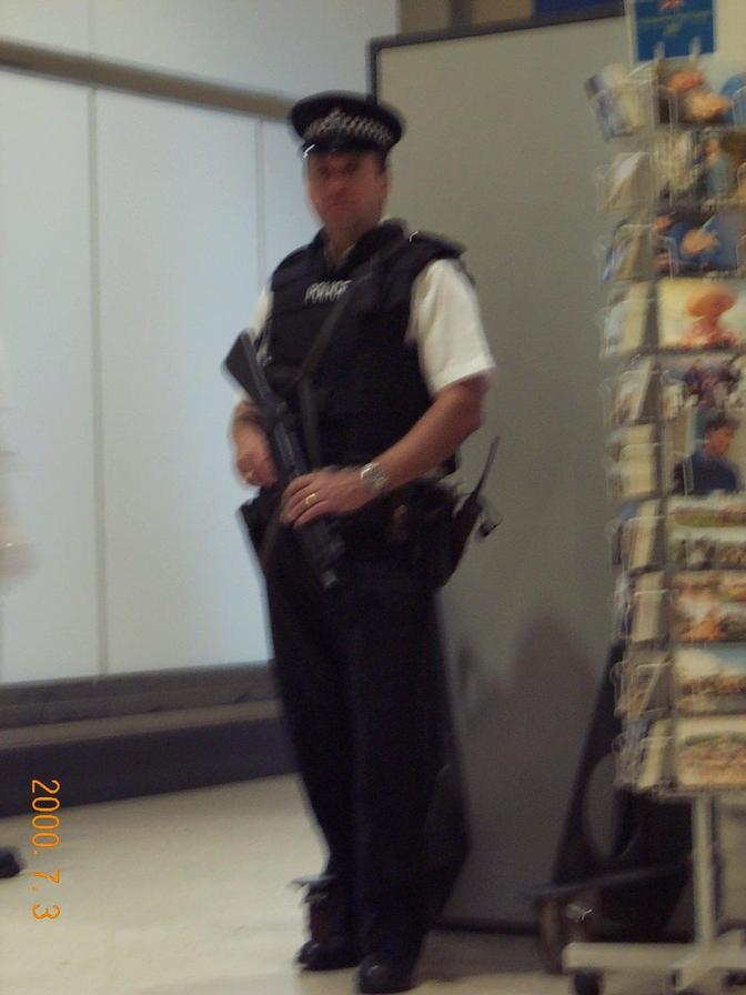 Heathrow transit officer